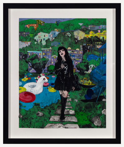 Zak Smith, Penny with Ice Cream, 2019