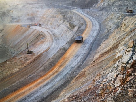 Lucas Foglia, Surface Mining, Newmont Mining Corporation, Carlin, Nevada, 2012