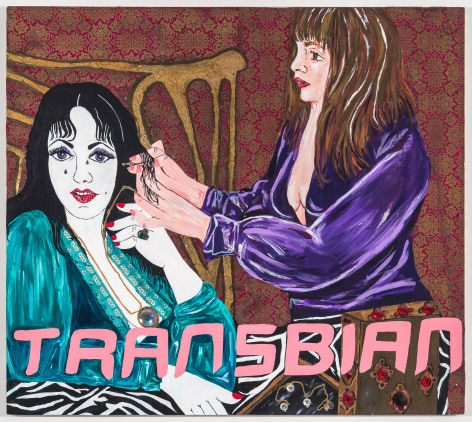 Kathe&nbsp;Burkhart Transbian: from the Liz Taylor Series (Ash Wednesday), 2013