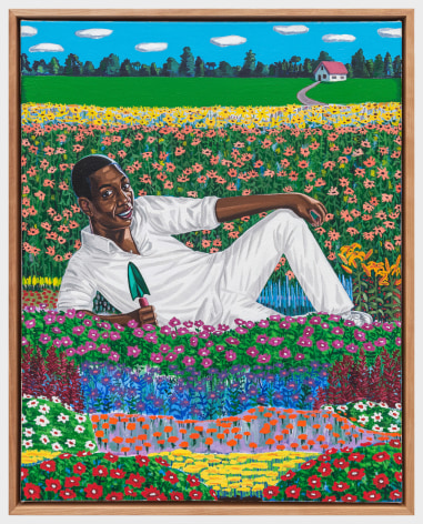 Lamar Peterson, Proud Gardener, Tiered Flower Bed, 2022