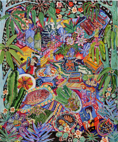 Kate&nbsp;Pincus-Whitney, The Gods are in the Kitchen: Thirst drove me down to the water where I drank the moons reflection, 2022