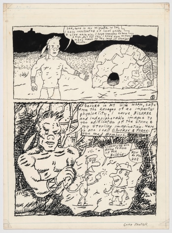 Gary&nbsp;Panter Jimbo is Running Sore, Page 2, 1981
