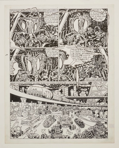 Gary&nbsp;Panter Jimbo&#039;s House is Gigantic and Condemned page 8, 1987