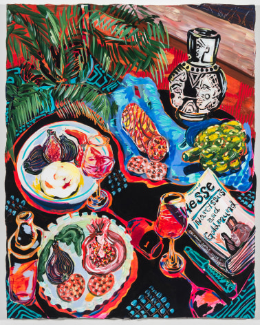 Kate Pincus-Whitney, Feast in the Neon Jungle: Room with a View, 2020
