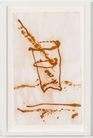 BRIAN BELOTT, Mustard Drawing (Seltzer),&nbsp;2015