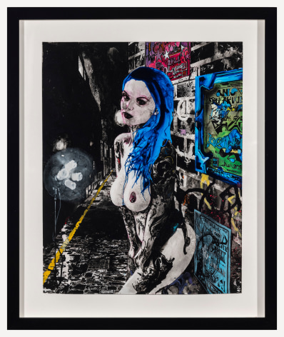 Zak Smith, Riae Shooting in London, 2021