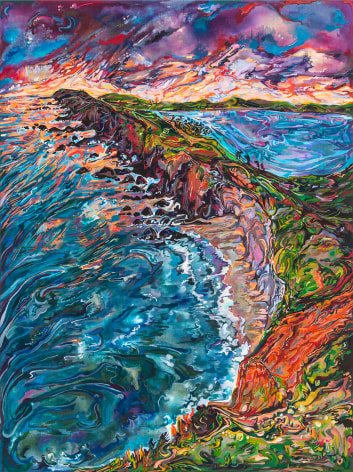 Maria Calandra, Chimney Rock at Point Reyes, 2022