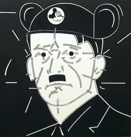 STEVE GIANAKOS, Untitled (Hitler With Ears), 1980