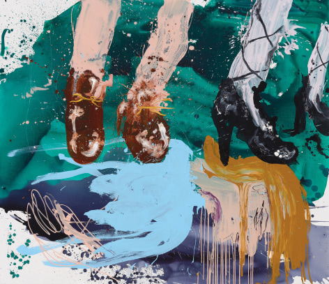 Cristina de Miguel, Four Legs and a Human, 2022