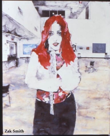 Zak Smith, Clarissa Looking Like a Pink Floyd Groupie, 2001