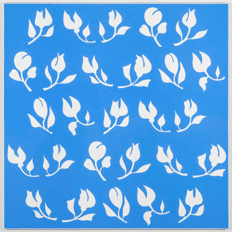 John Wesley, Untitled (Flowers),&nbsp;1988