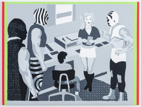 Gary Panter, Fulgurite, 2015