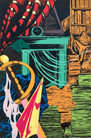 Mark Thomas Gibson, Library 1, 2017