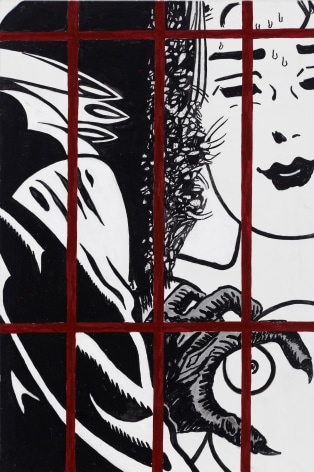 She Was the Author of More Than 300 Books,&nbsp;2014, Acrylic on canvas