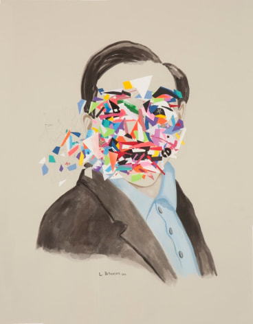 Lamar&nbsp;Peterson, Reimagined Portrait, After Francis Picabia