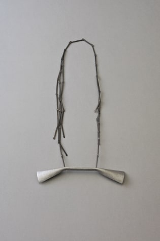 Katrin Feulner, necklace, steel