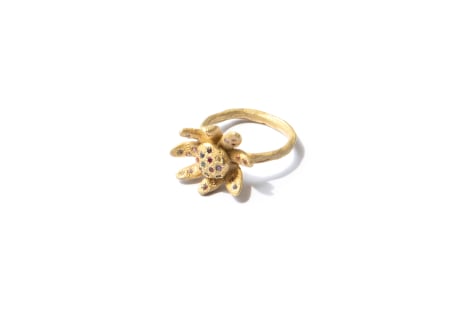Karl Fritsch Flower Ring gold silver