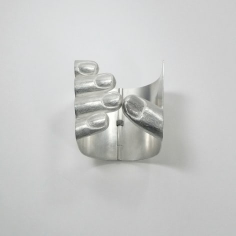 Gerd Rothmann, silver, bracelet, fingers