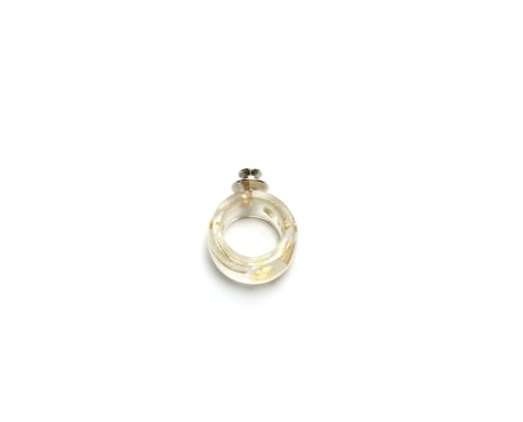 Ted Noten, acrylic ring, brooch