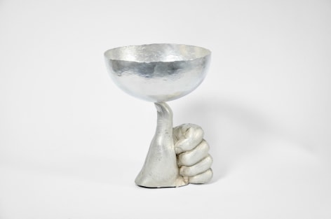 Gerd Rothmann, silver vessel, imprint