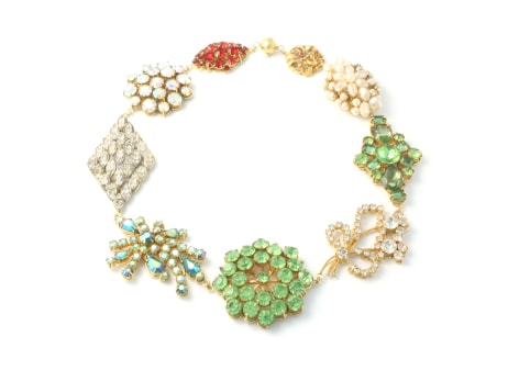 Philip Sajet, jewelry, Dutch Design, gold, enamel, pearls, glass