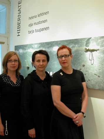 three finnish jewelers Helena Lehtinen, Eija Mustonen &amp; Tarja Tuupanen
