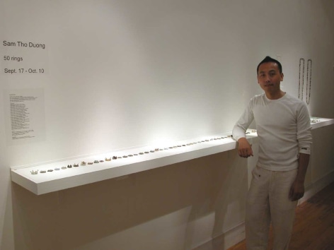 Sam Tho Duong, 50 Rings, exhibition