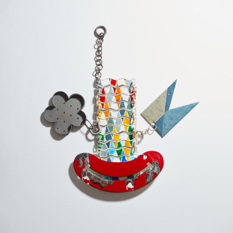 Aaron Decker, enamel, necklace, jewelry, American