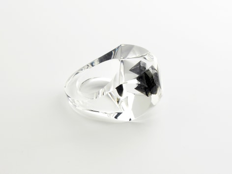 Ted Noten, acrylic, jewelry, diamonds, contemporary Dutch Jewelry