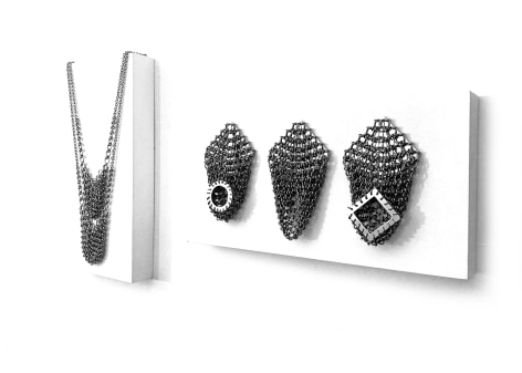 Rebekah Frank, steel, jewelry, chain, chain mail