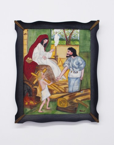 Individual view of Myrtice West's 'Holy Family'