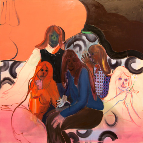 Heidi Hahn, 'I Believe in All At Once, Maybe Later,' oil on canvas