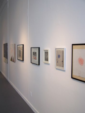 Gallery view of framed McCarthy works