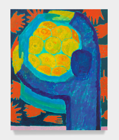 Humberto Ramirez, There's Color in Your Future. Figure with Orb.