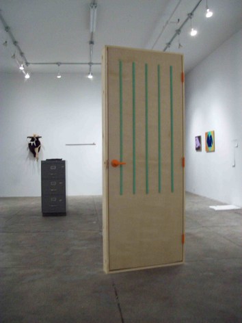 Door and file cabinet sculpture