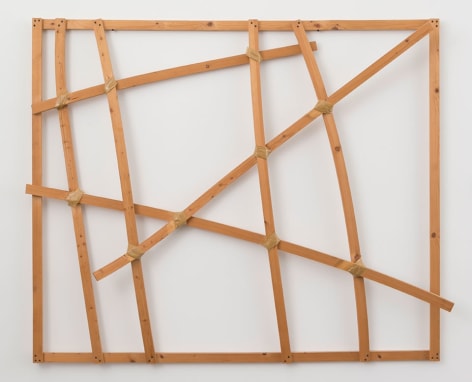 Georg Herold, 'Untitled,' 1987, Wood and tape