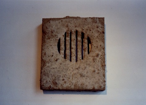 Ceramic of burned speaker box