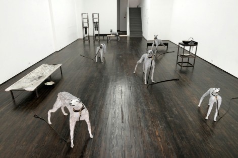 Installation view of&nbsp;Six-Thirty&nbsp;at Jack Hanley Gallery, New York, 2014