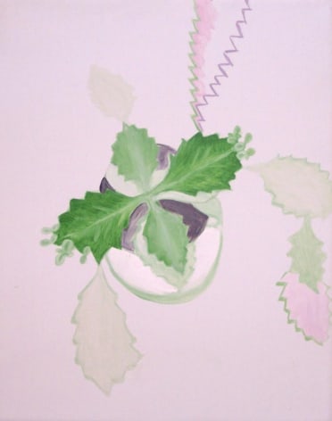 Small painting of leafy vegetable