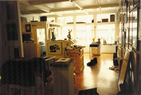 View of gallery interior