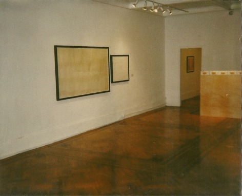 Large monochrome works, install view