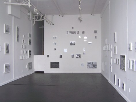xerox collages, gallery view