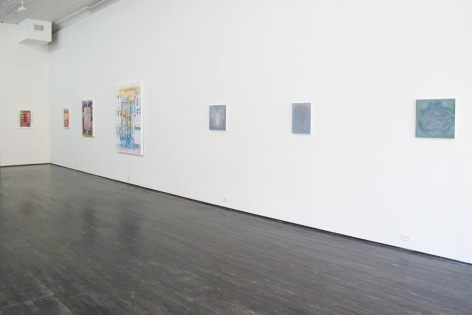 Installation view of 'Some Thoughts About Marks' exhibition