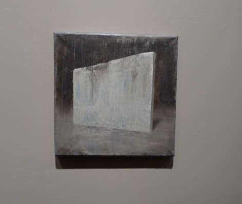 Painting of white blank wall