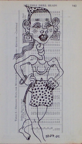 drawing of skinny woman in bikini