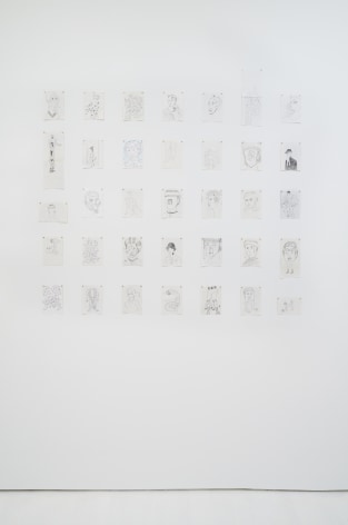 Gallery view of Motohiro Hawakaya pencil drawings