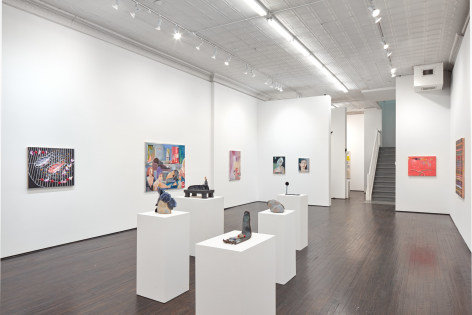 Gallery view showing works from Keiko Narahashi, Niki Maloof, Alicia McCarthy, and Danielle orchard