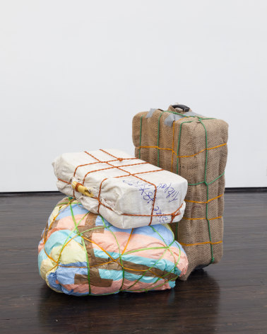 Maia Ruth Lee baggage sculptures
