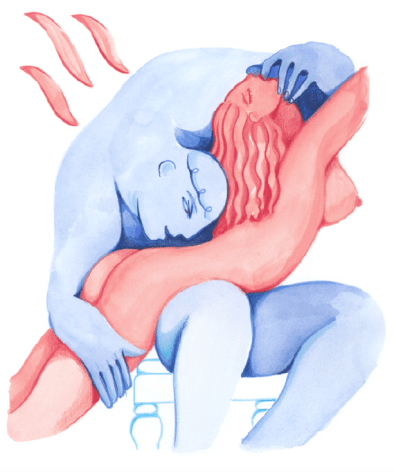 Alphachanneling, 'Kitten Being Trained' watercolor on paper