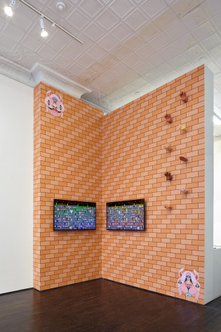 Gallery view of corner installation